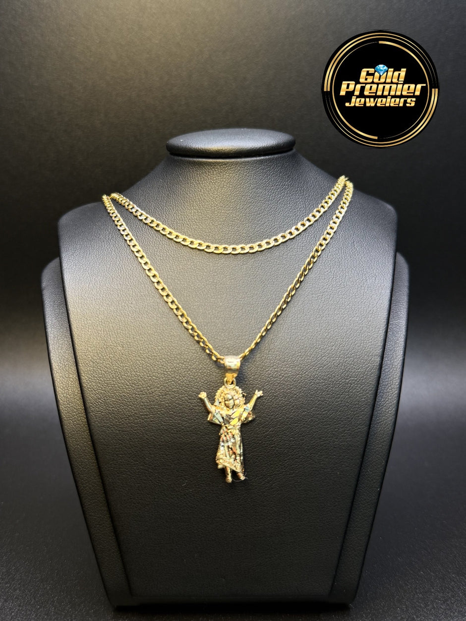 Child Jesus Pendant and Chain