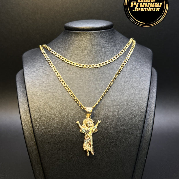 Child Jesus Pendant and Chain