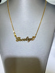 Single Name Plate DAYANT 14KT