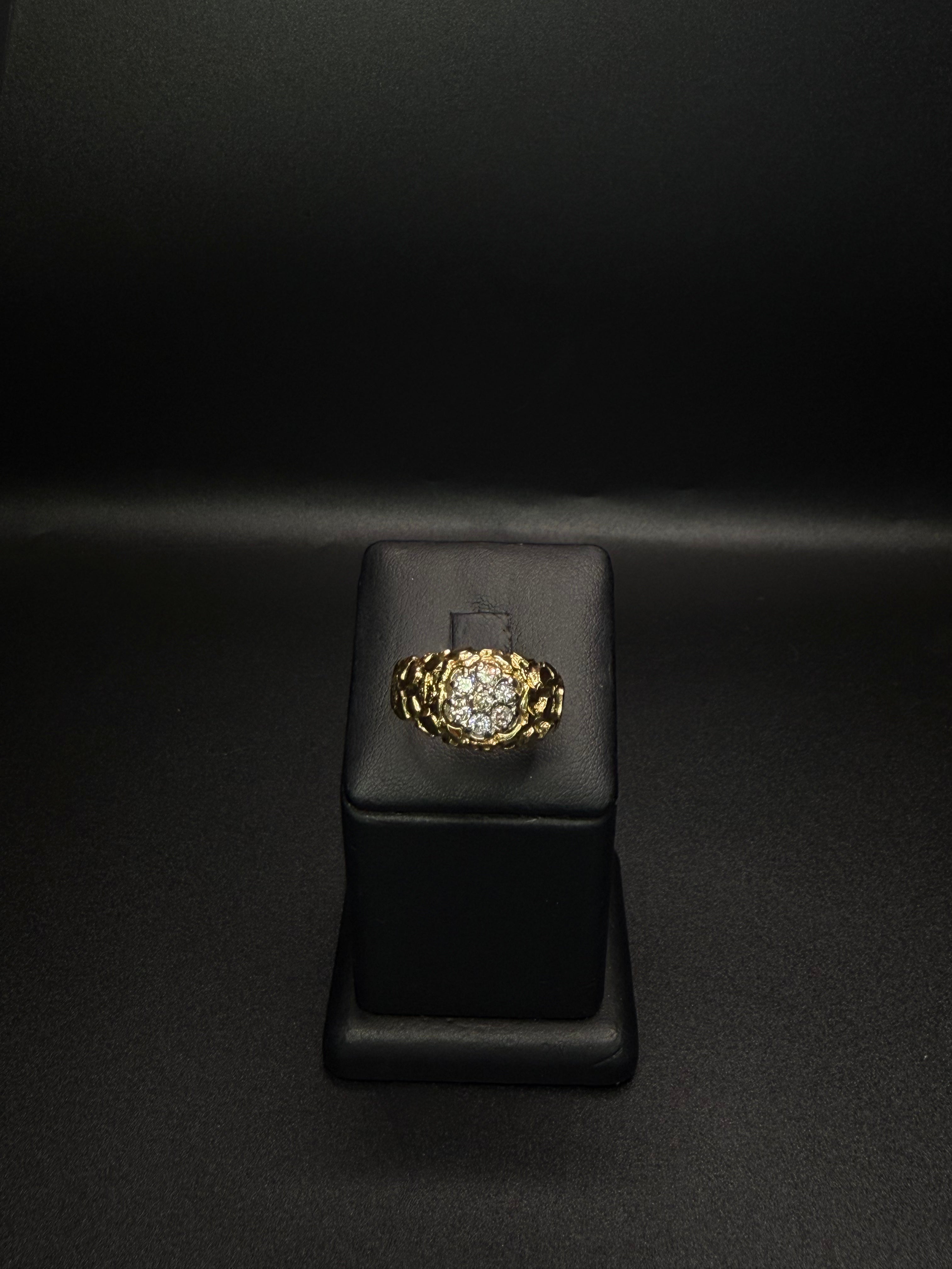 Men's Ring  Diamond 14KT