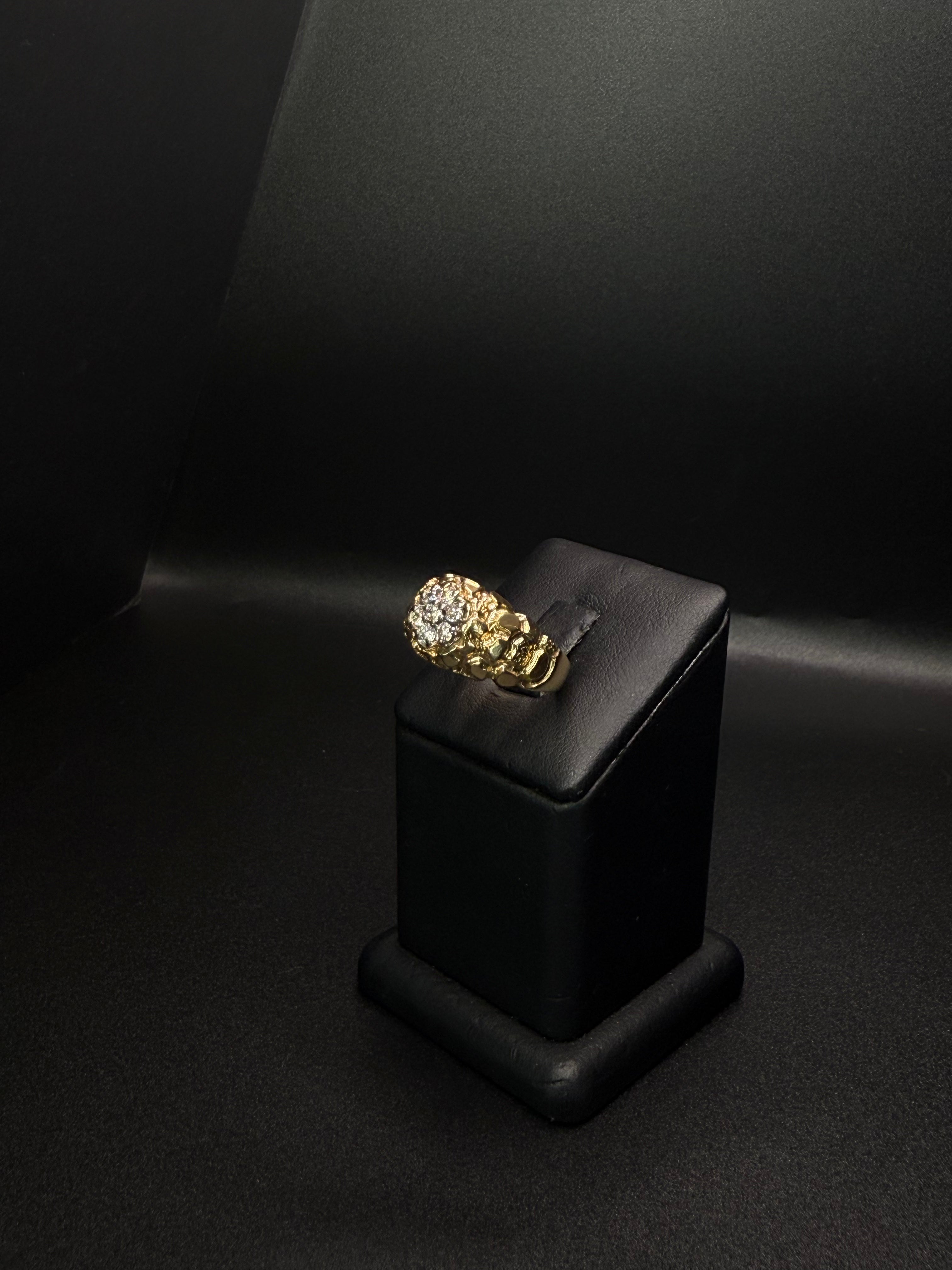 Men's Ring  Diamond 14KT