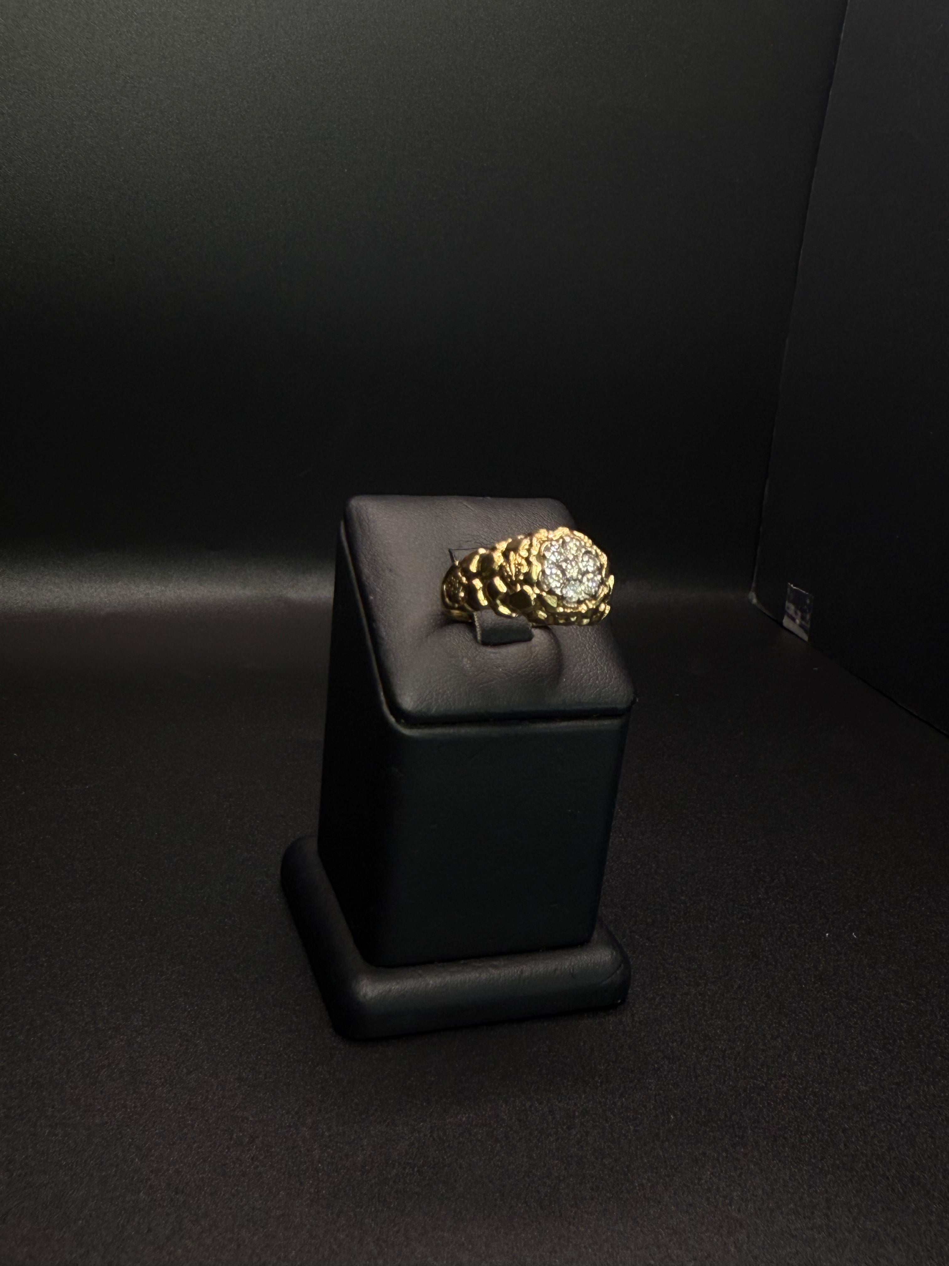 Men's Ring  Diamond 14KT