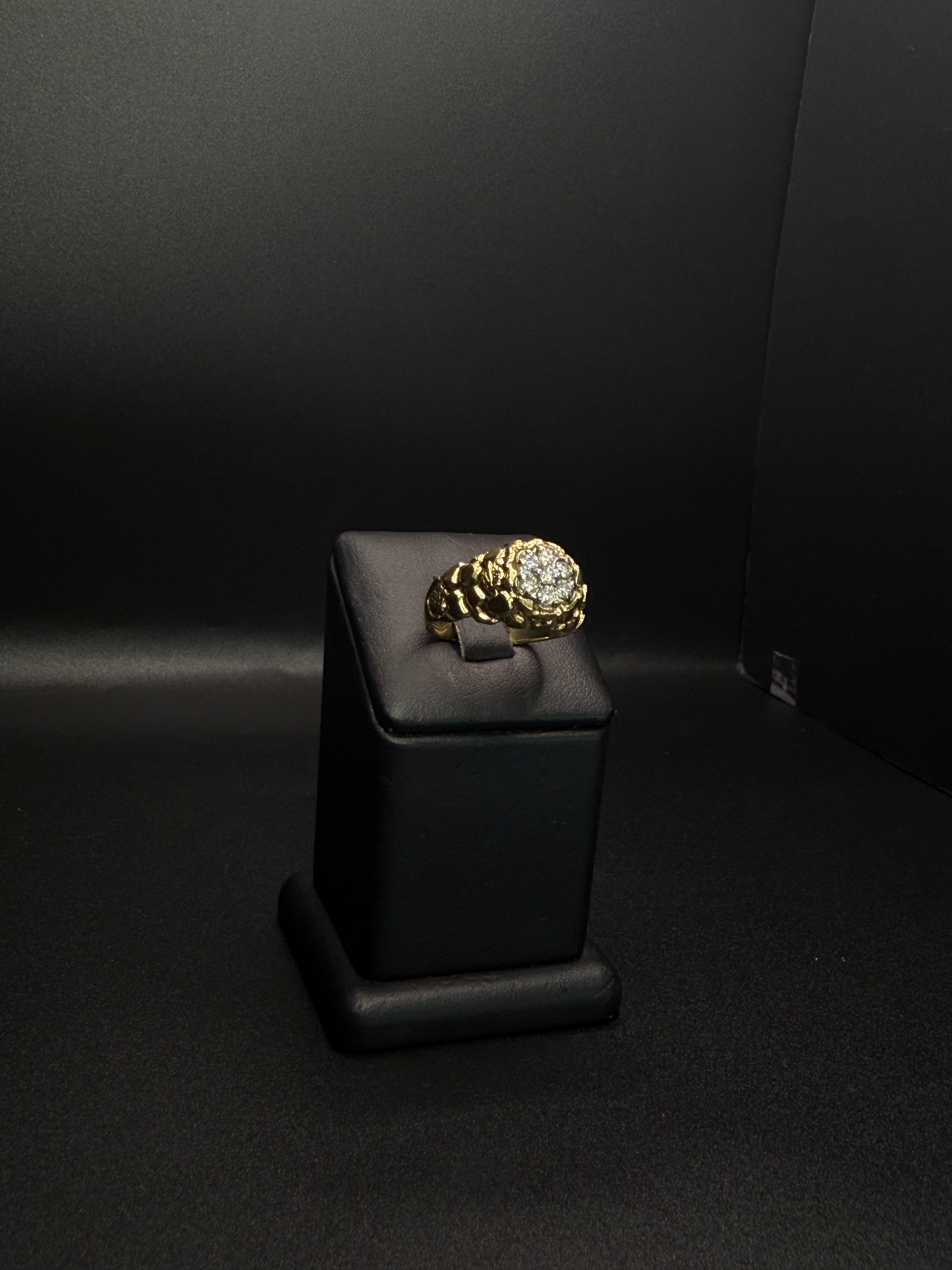 Men's Ring  Diamond 14KT