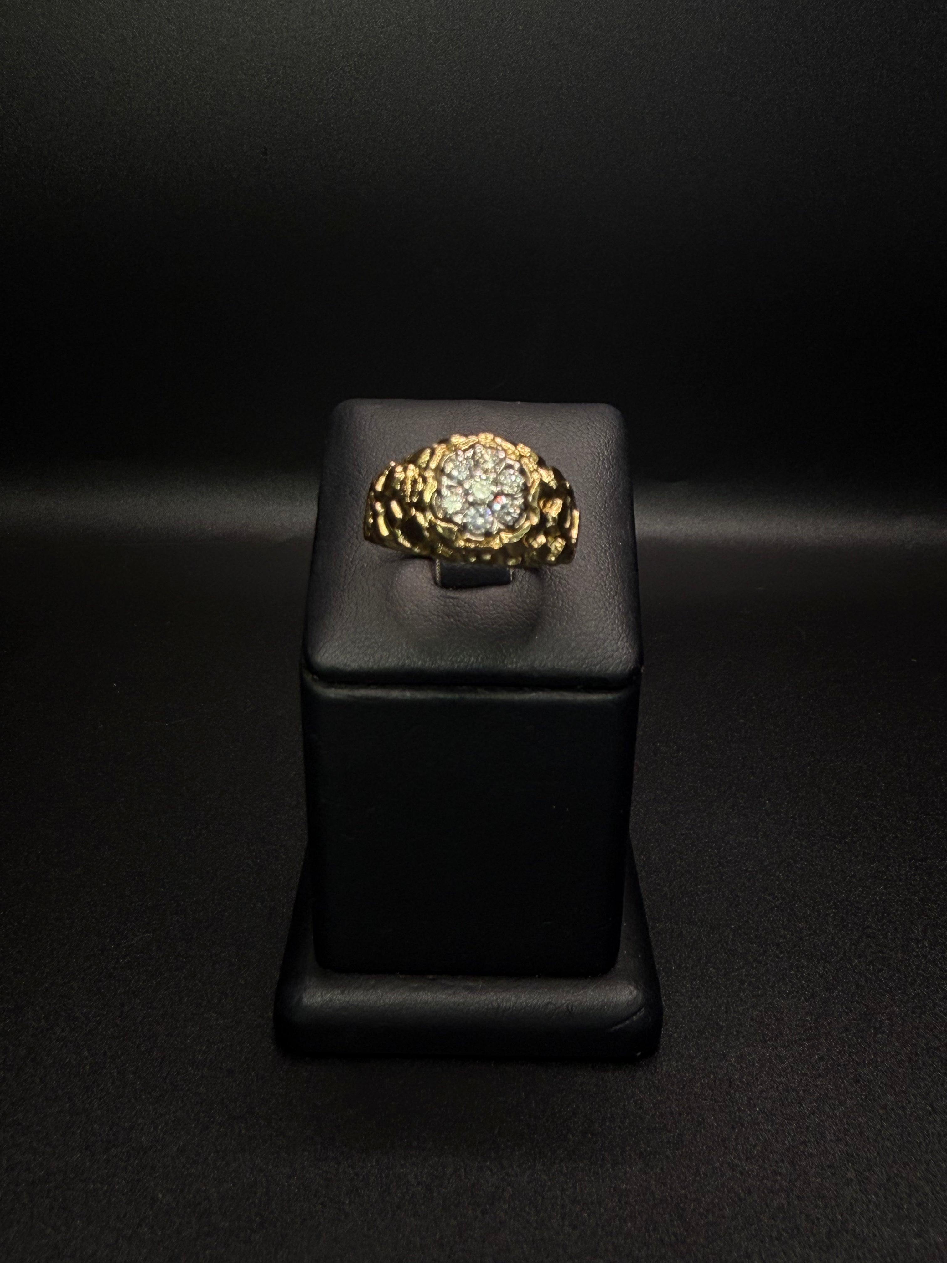 Men's Ring  Diamond 14KT