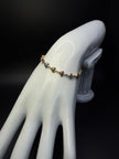 Delicate Heart Link Bracelet