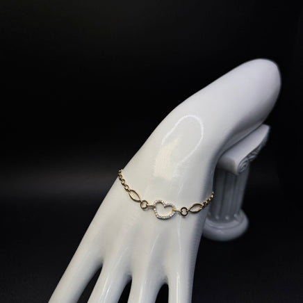 Elegant Heart Bracelet