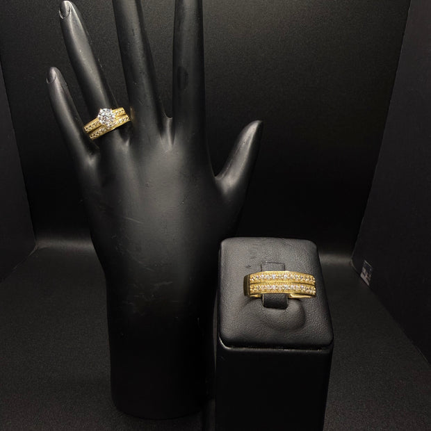 Trio Wedding Ring 14KT