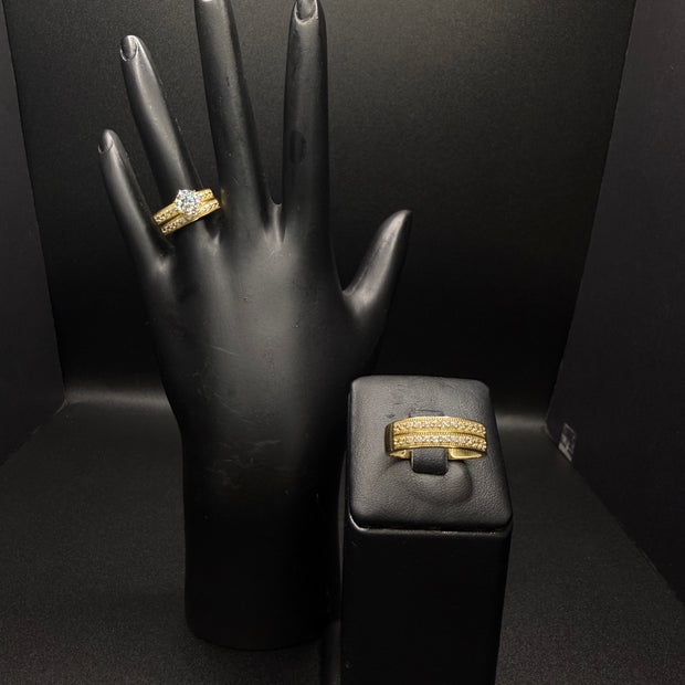 Trio Wedding Ring 14KT