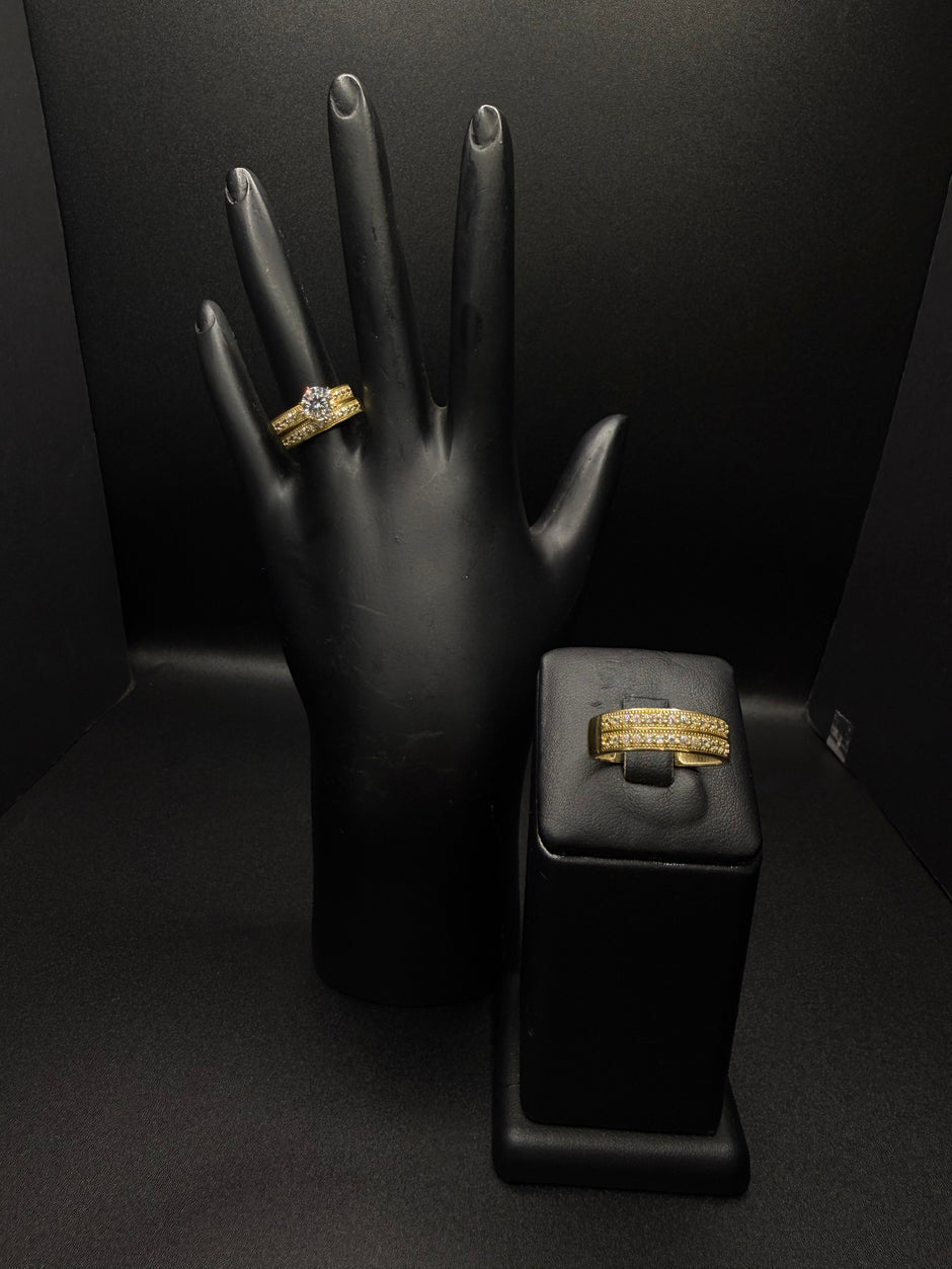 Trio Wedding Ring 14KT