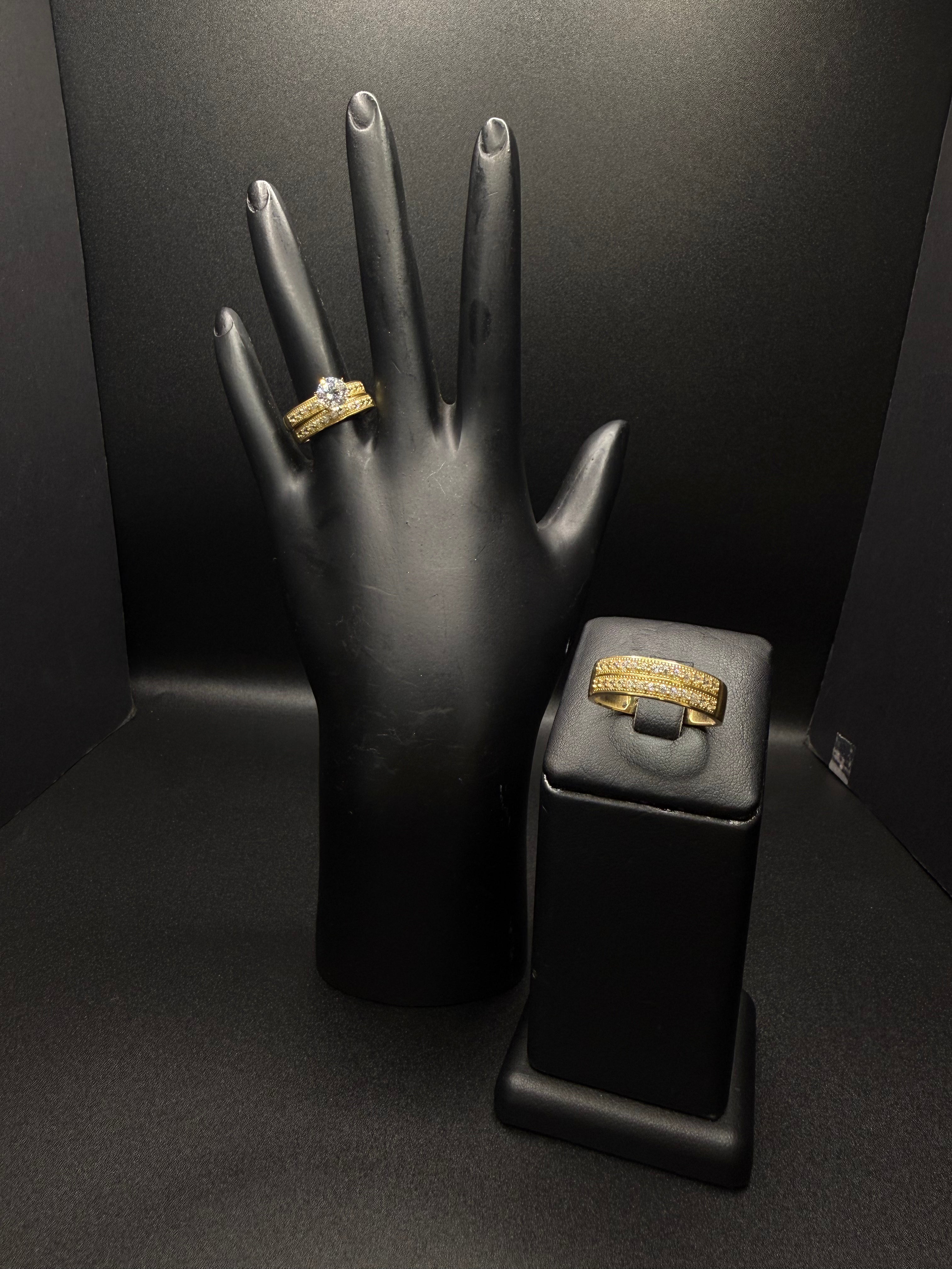 Trio Wedding Ring 14KT