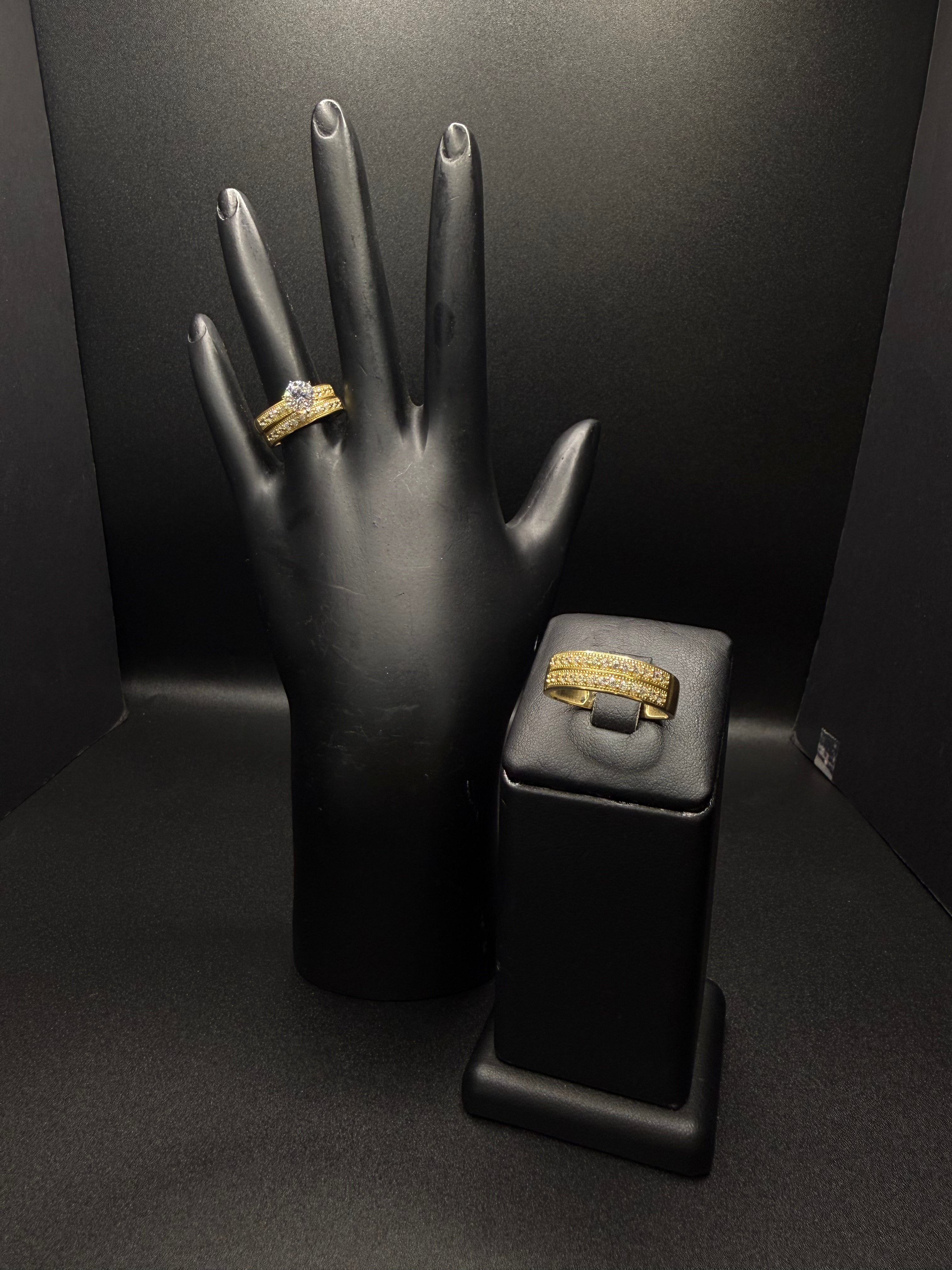 Trio Wedding Ring 14KT