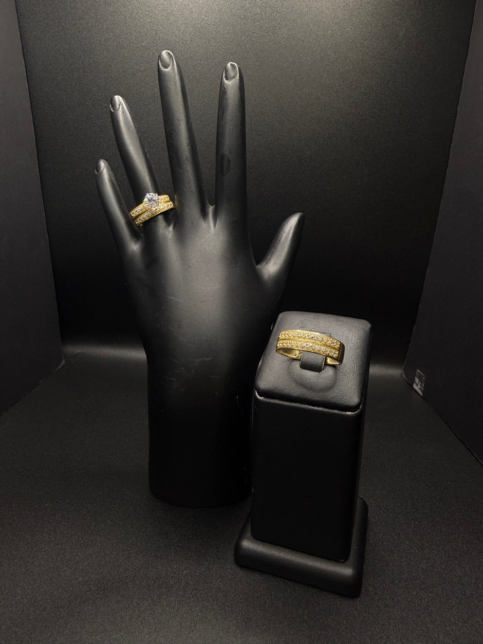 Trio Wedding Ring 14KT