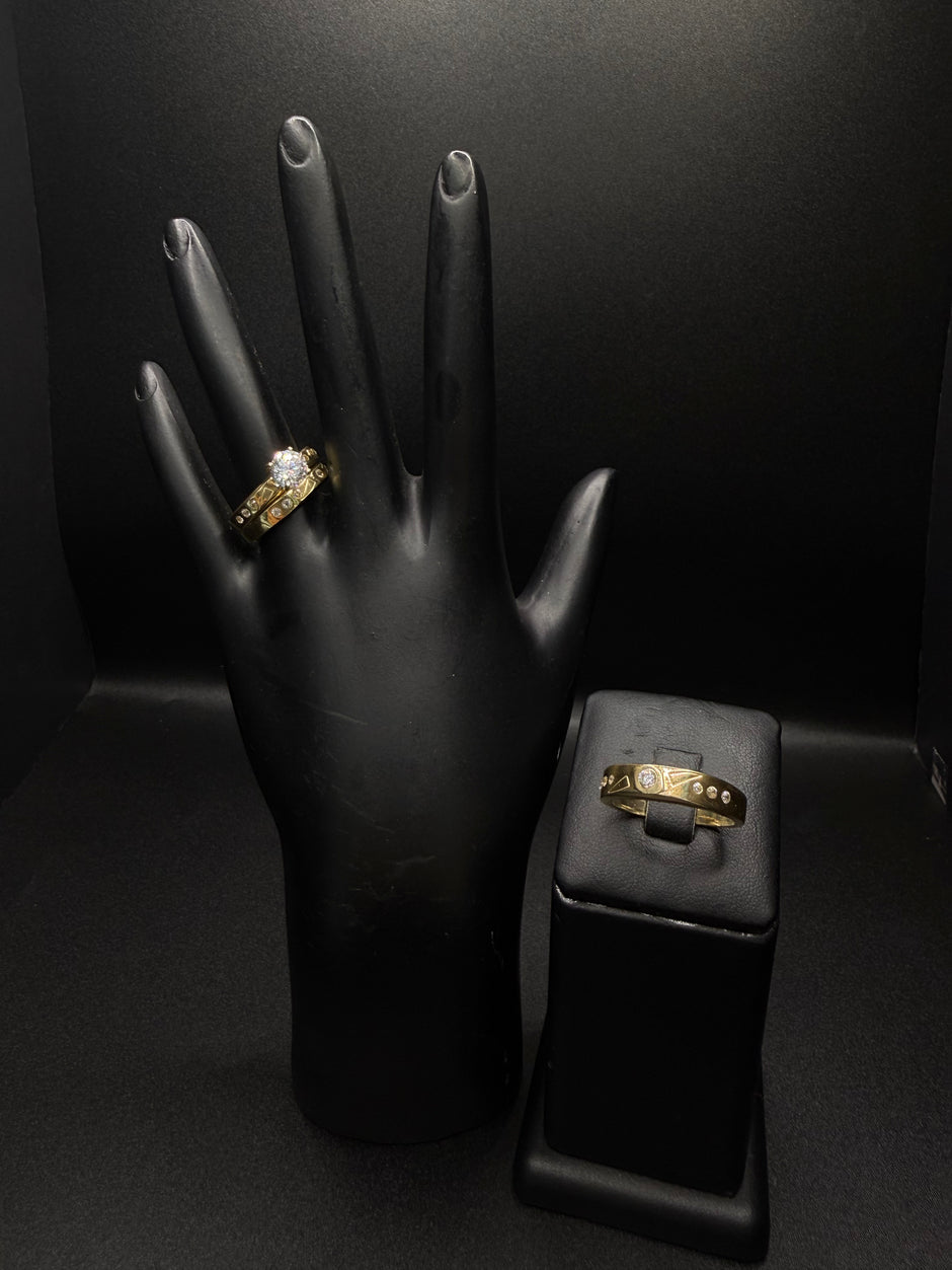 Trio Wending Ring 14KT