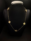 WOMEN CHAIN CLOVER 14KT
