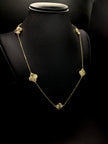 WOMEN CHAIN CLOVER 14KT
