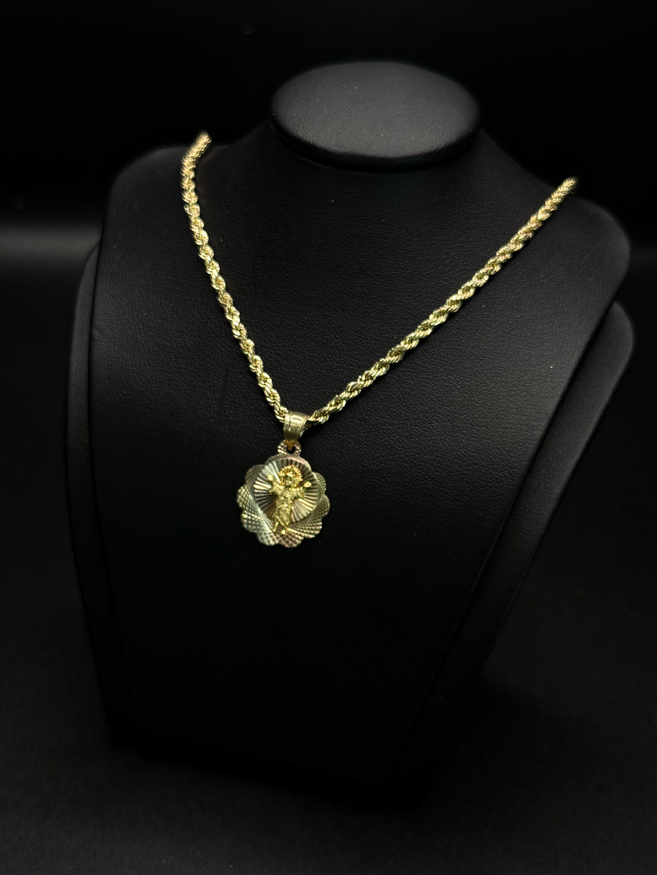 Kid's Chain and Pendant 14KT