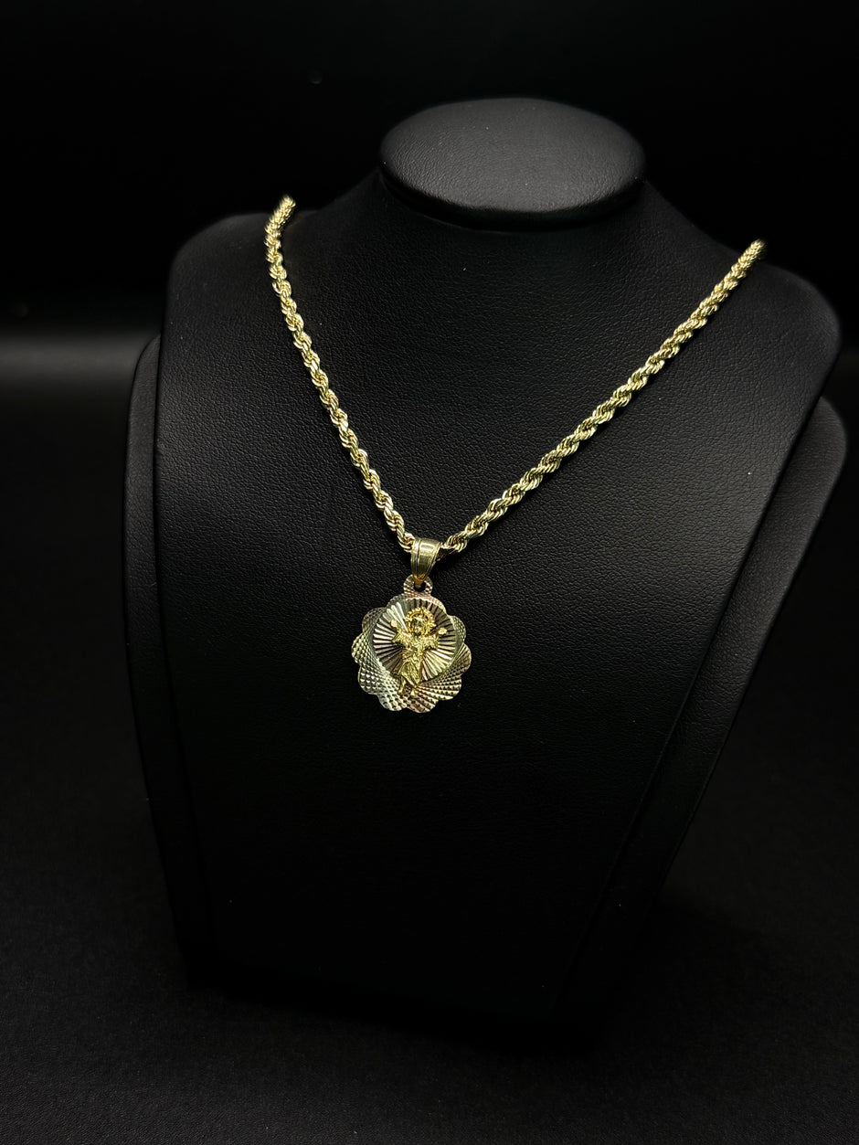 Kid's Chain and Pendant 14KT