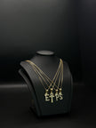 Kids Chain And Initial Pendant 14KT