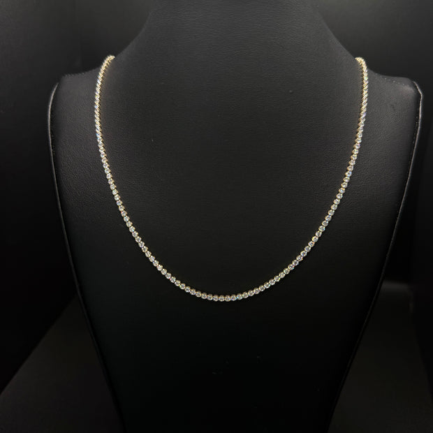 WOMEN'S CHOKER ICE 14KT