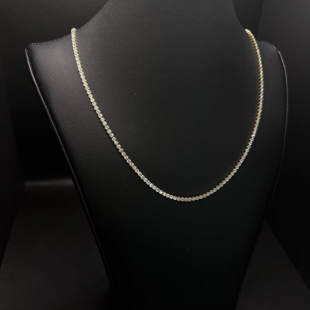 WOMEN'S CHOKER ICE 14KT