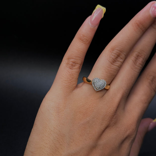 Heart Shape Diamond Ring