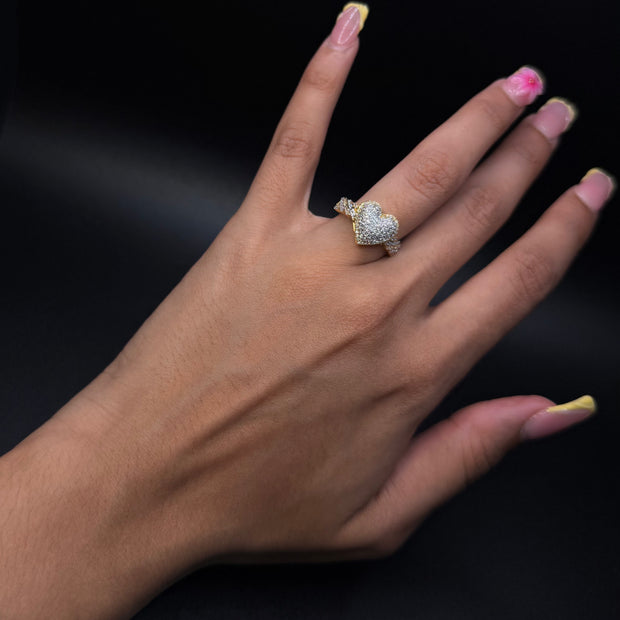Heart Shape Diamond Ring