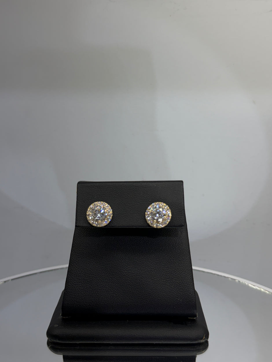 DIAMOND EARRINGS 14KT