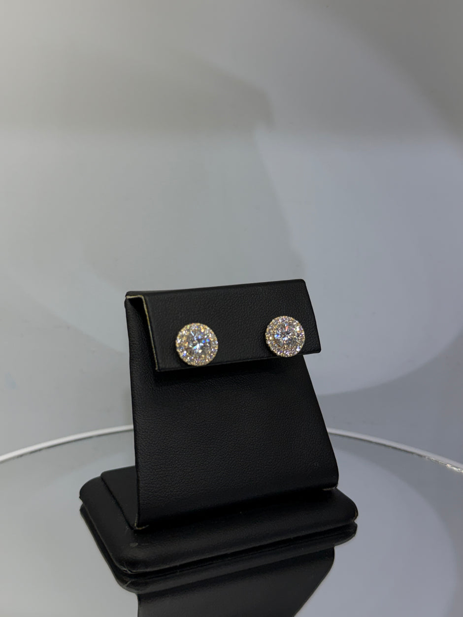 DIAMOND EARRINGS 14KT