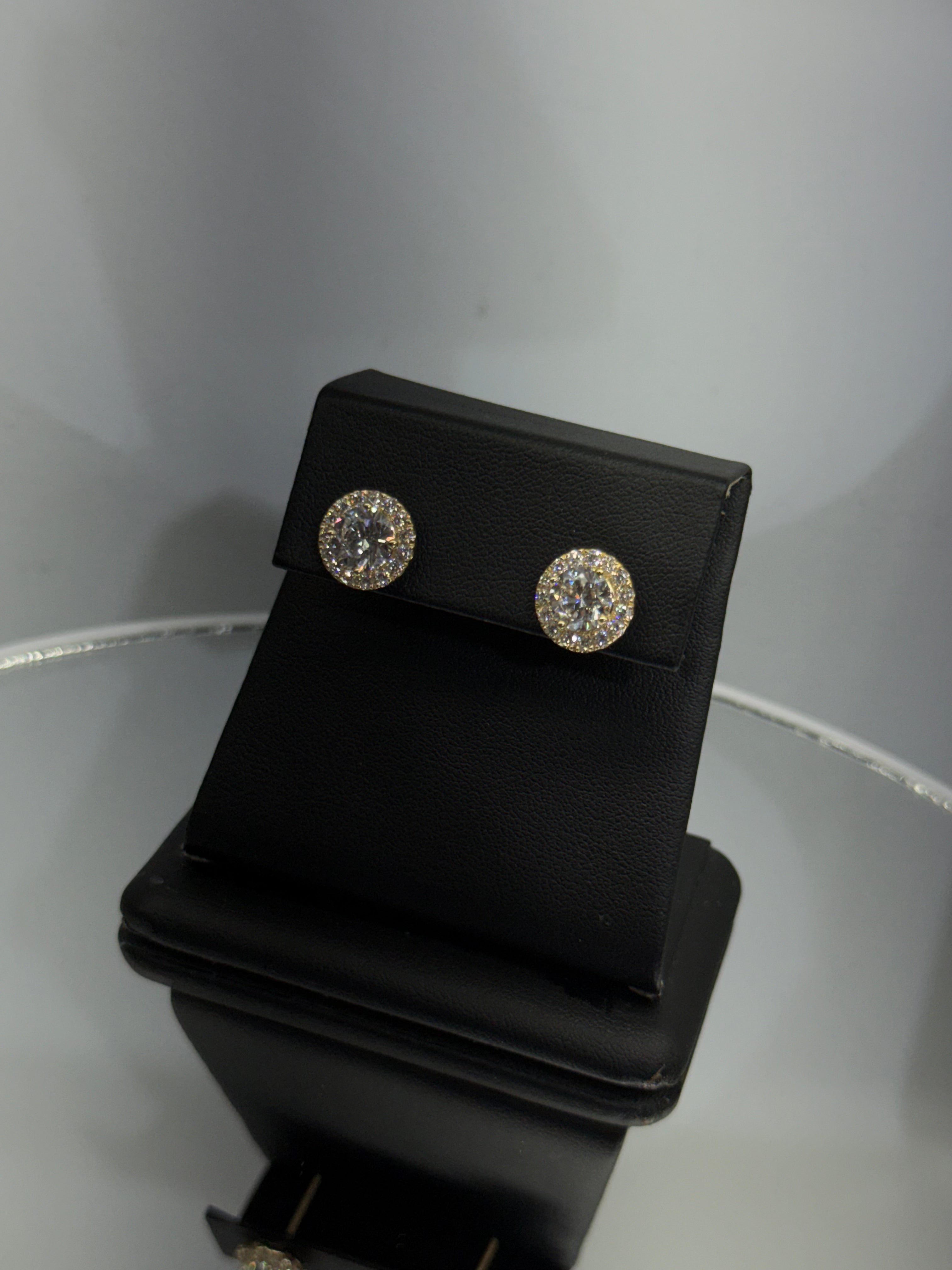 DIAMOND EARRINGS 14KT