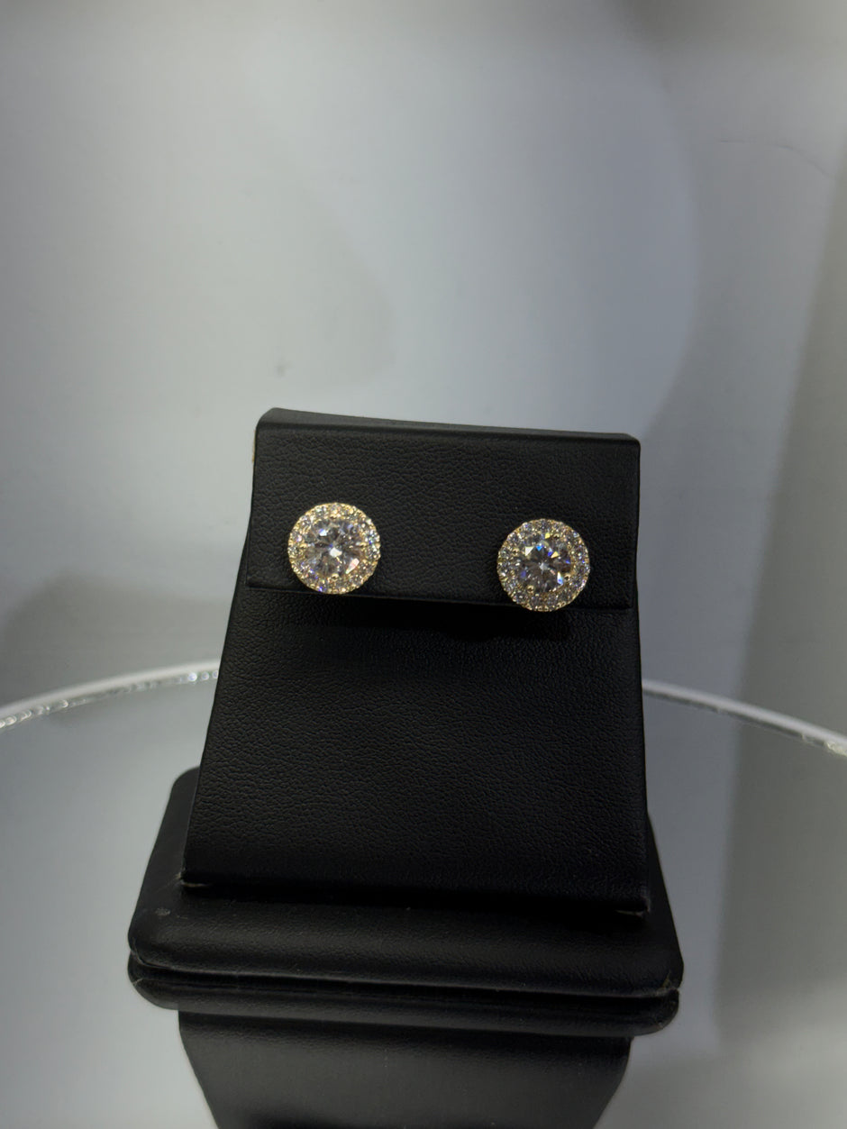 DIAMOND EARRINGS 14KT