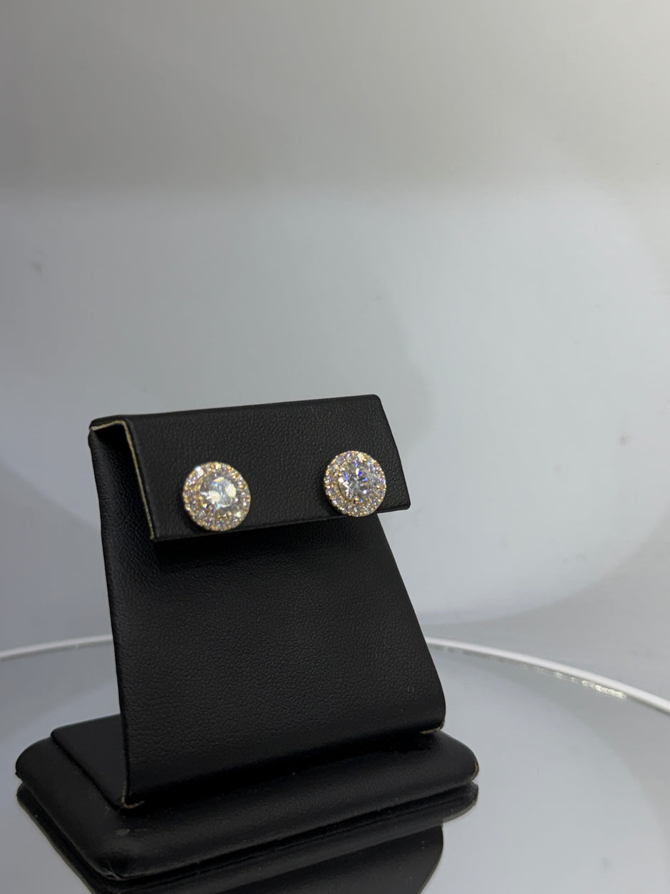 DIAMOND EARRINGS 14KT