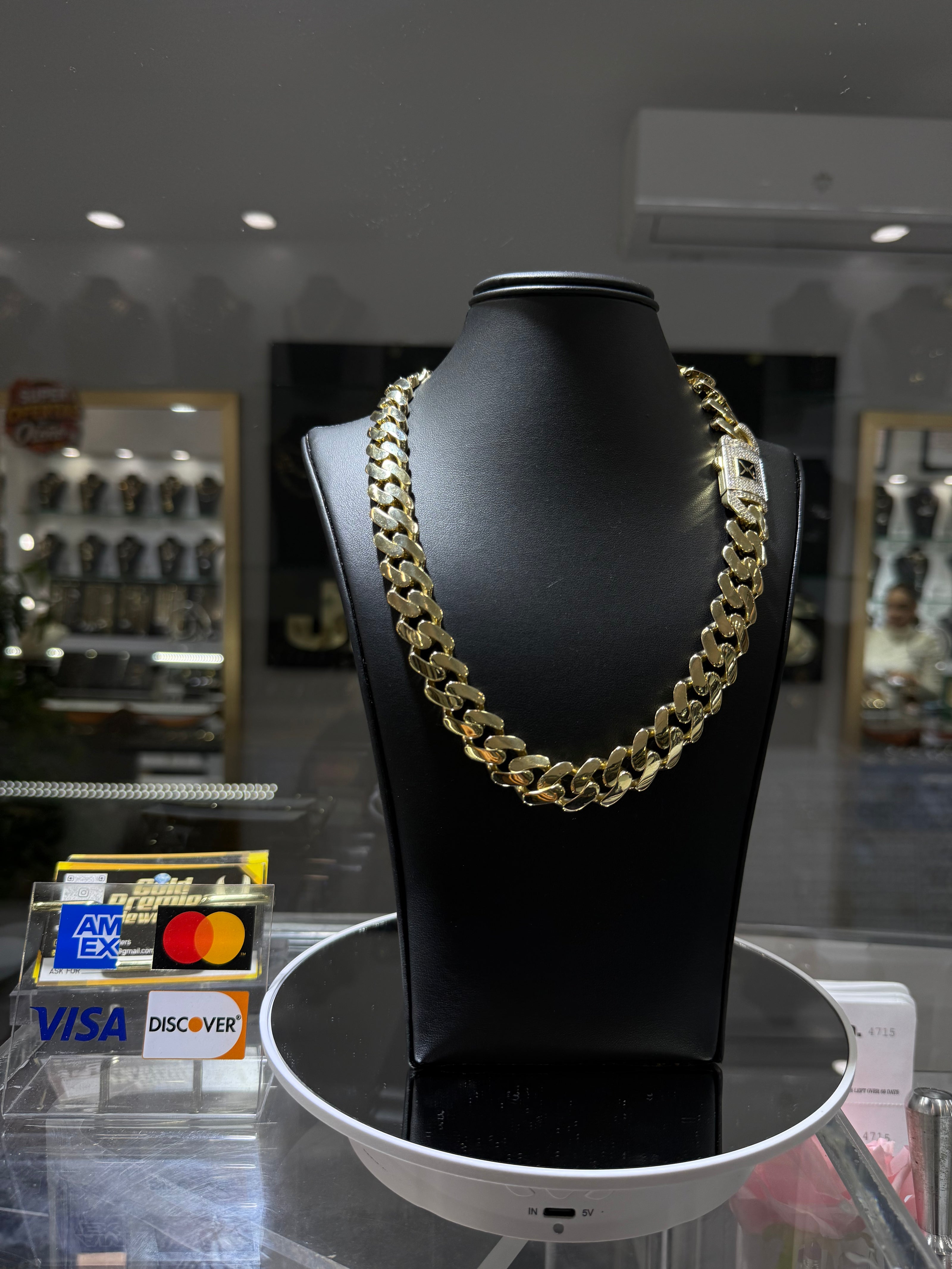 MEN'S CHOCKERS 14KT