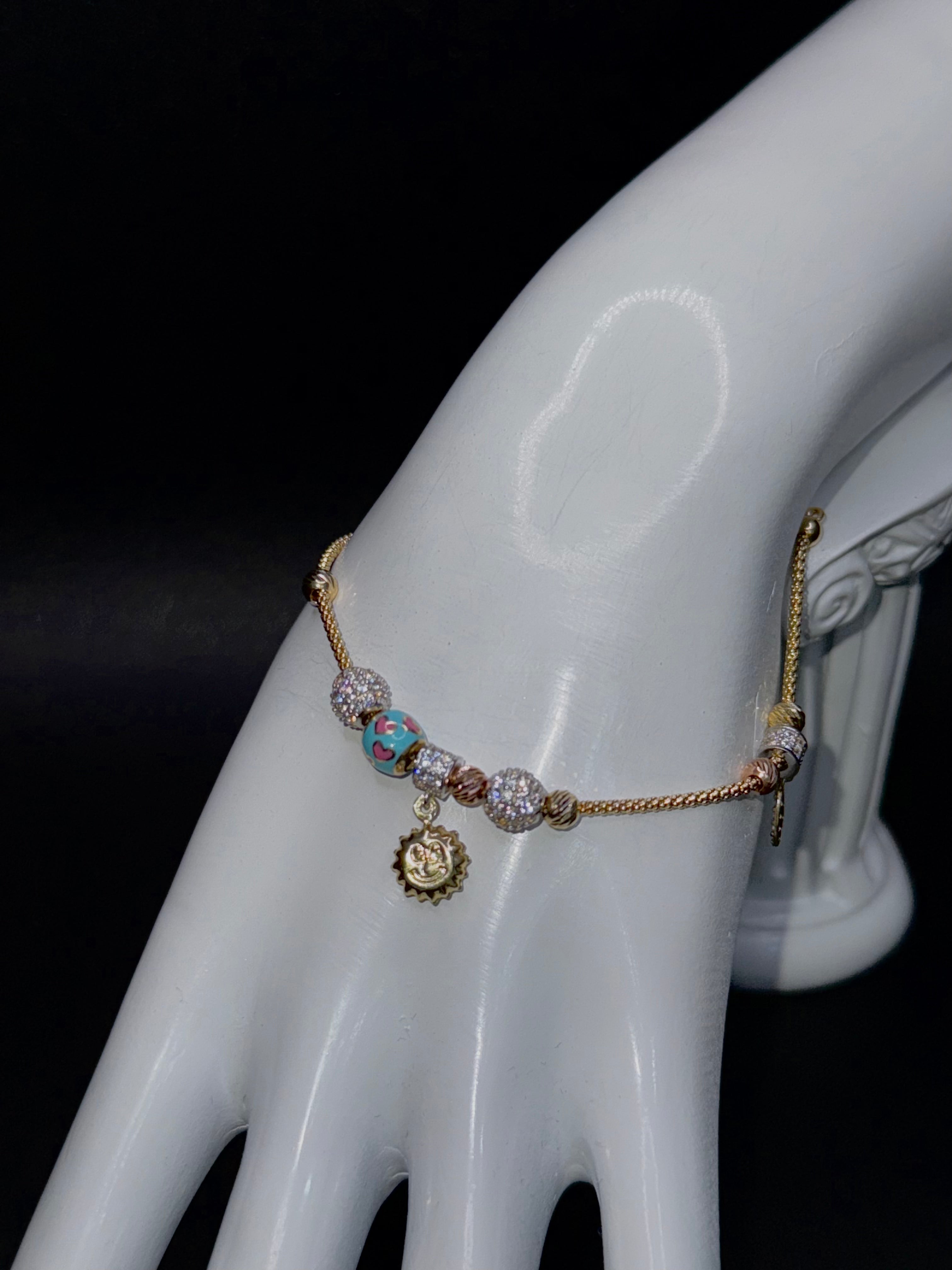 Dangling Charms Bracelet