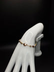 Golden Moon & Hearts Bracelet