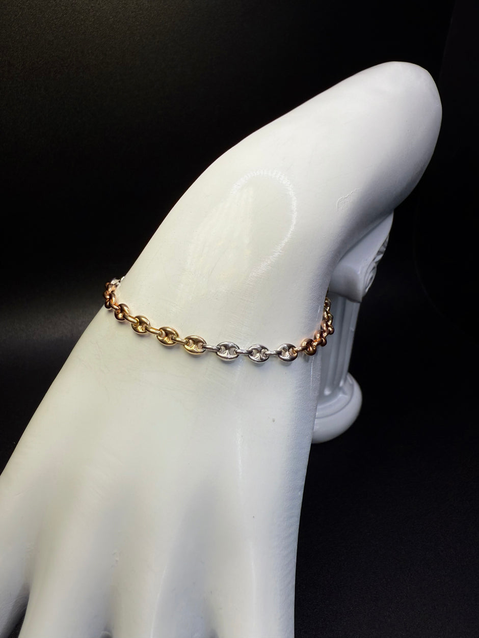 Gucci Puffed Mariner Bracelet