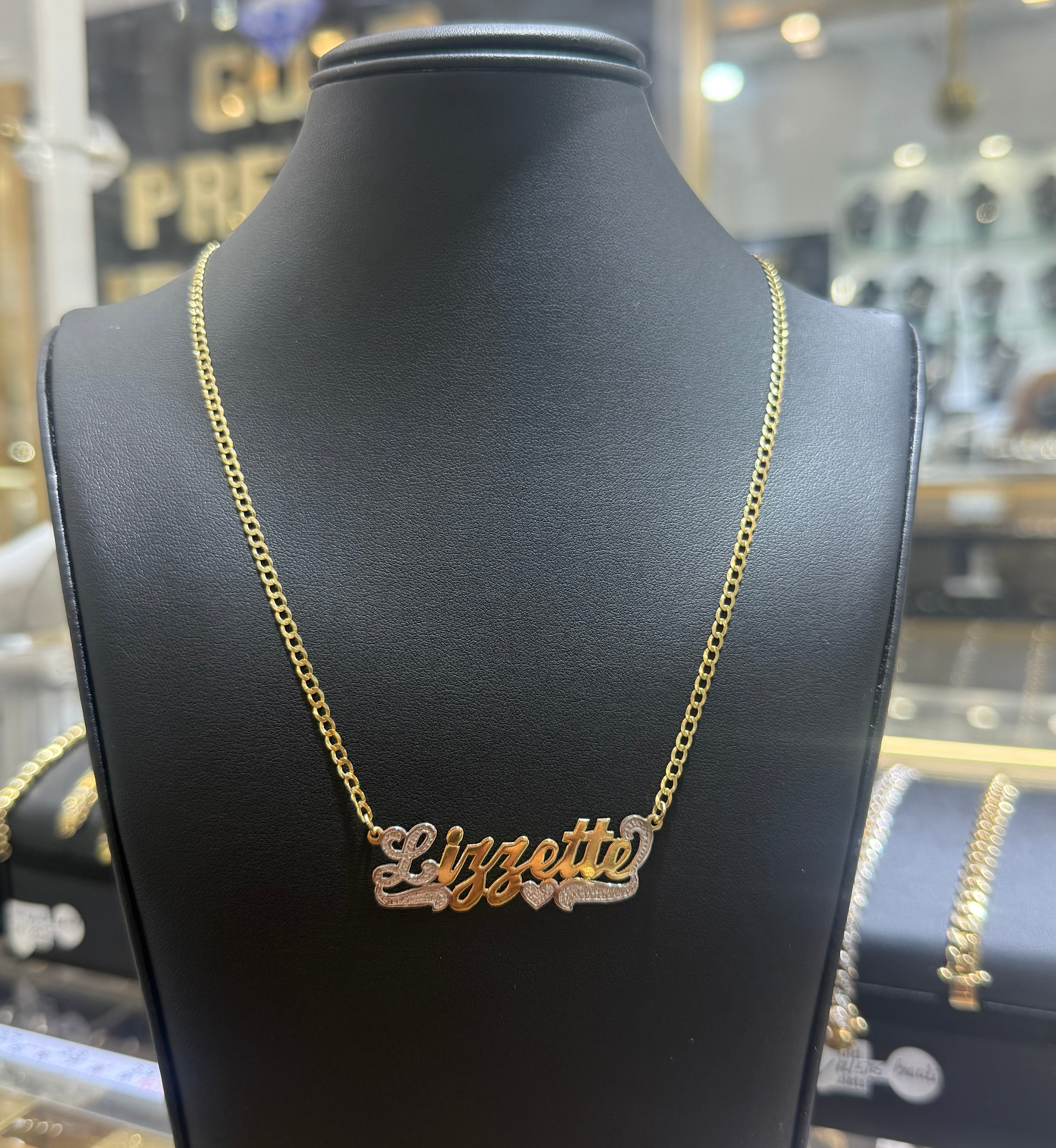 Personalized Gold Name Chain