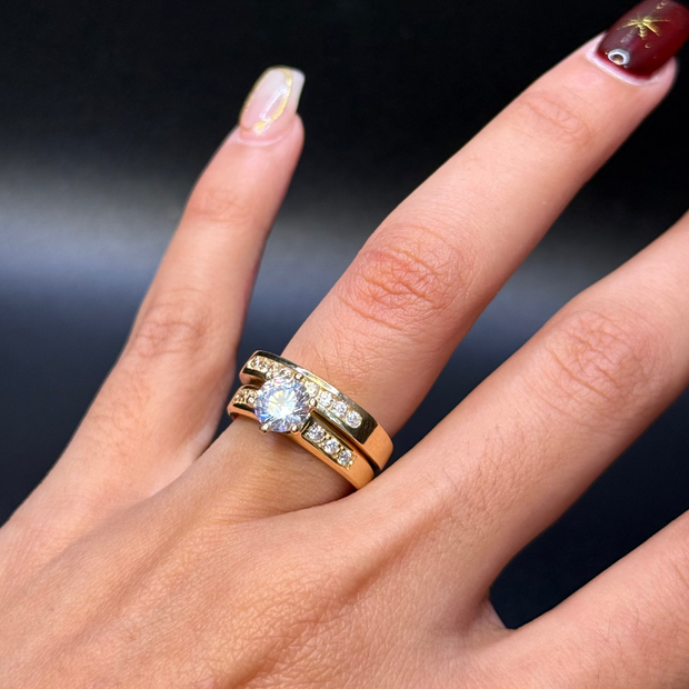 Wedding Trio Ring Set