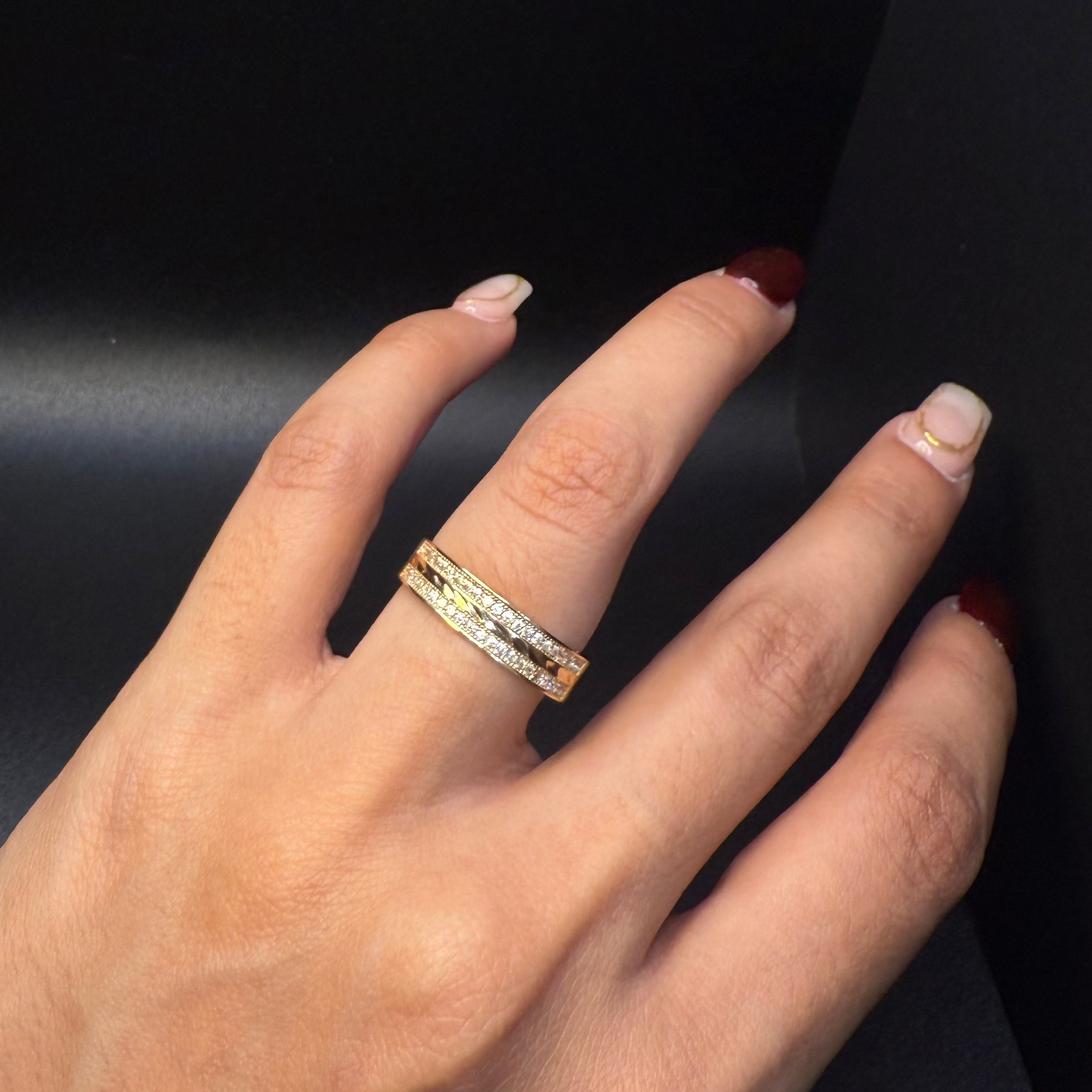 Classic Gold Wedding trio