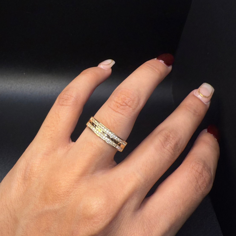 Classic Gold Wedding trio