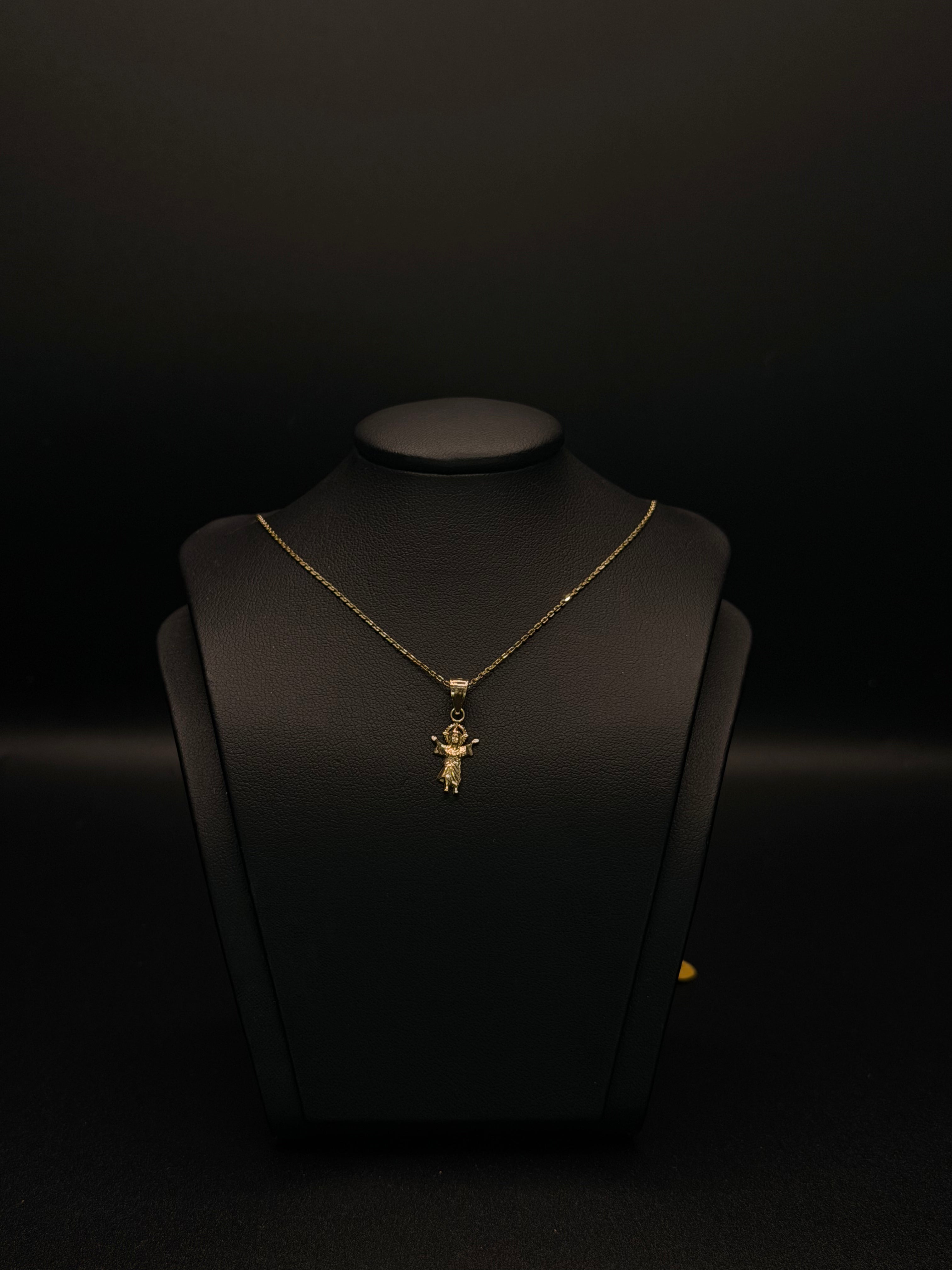 KIDS CHAIN AND PENDANT 14KT