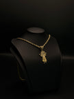 KIDS CHAIN AND PENDANT 14KT