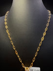 Gold Heart Pendant Necklace