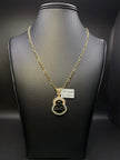 Figaro Chain with Buddha Pendant