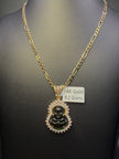 Figaro Chain with Buddha Pendant