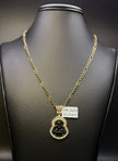 Figaro Chain with Buddha Pendant