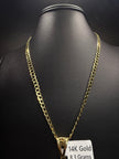 Cuban Chain with Custom Picture Pendant