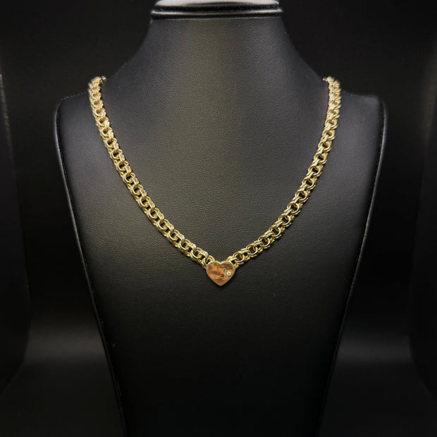 Chocker with Beautifully Heart Centered