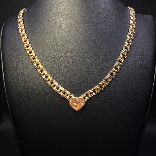 Chocker with Beautifully Heart Centered