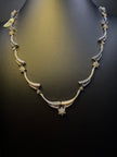 White Gold with Diamonds Neckless