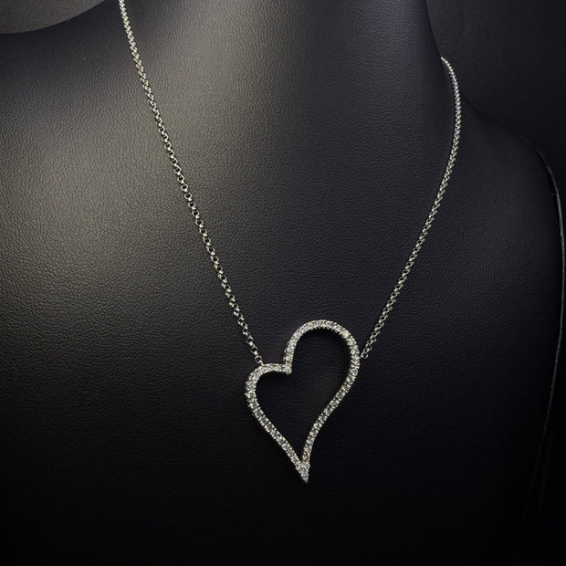 Diamond Heart Shape Chain